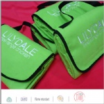 Green embroidery logo picnic blanket