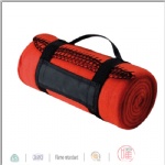 Big handle design travel blanket