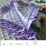 Satin edge baby blanket