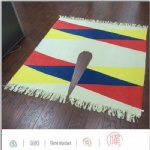 tassels fleece poncho
