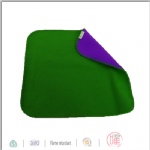 Double layer different color blanket