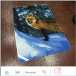 Digital print fleece blanket