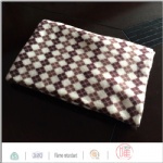 diamond type lattices fleece plaid throw