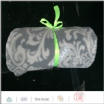 classical fleece throw