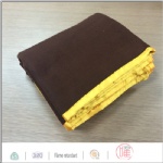 Satin edge fleece blanket