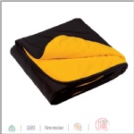 Polyester waterproof fleece blanket