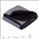 Gray color polyester waterproof blanket